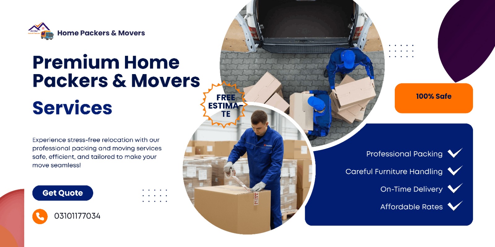 Reliable Home Packers and Movers Services