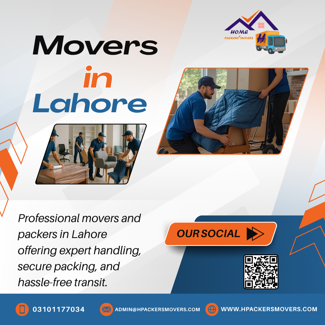 Packers and movers in Lahore for home and office relocation